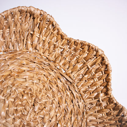 Scalloped Decorative Basket