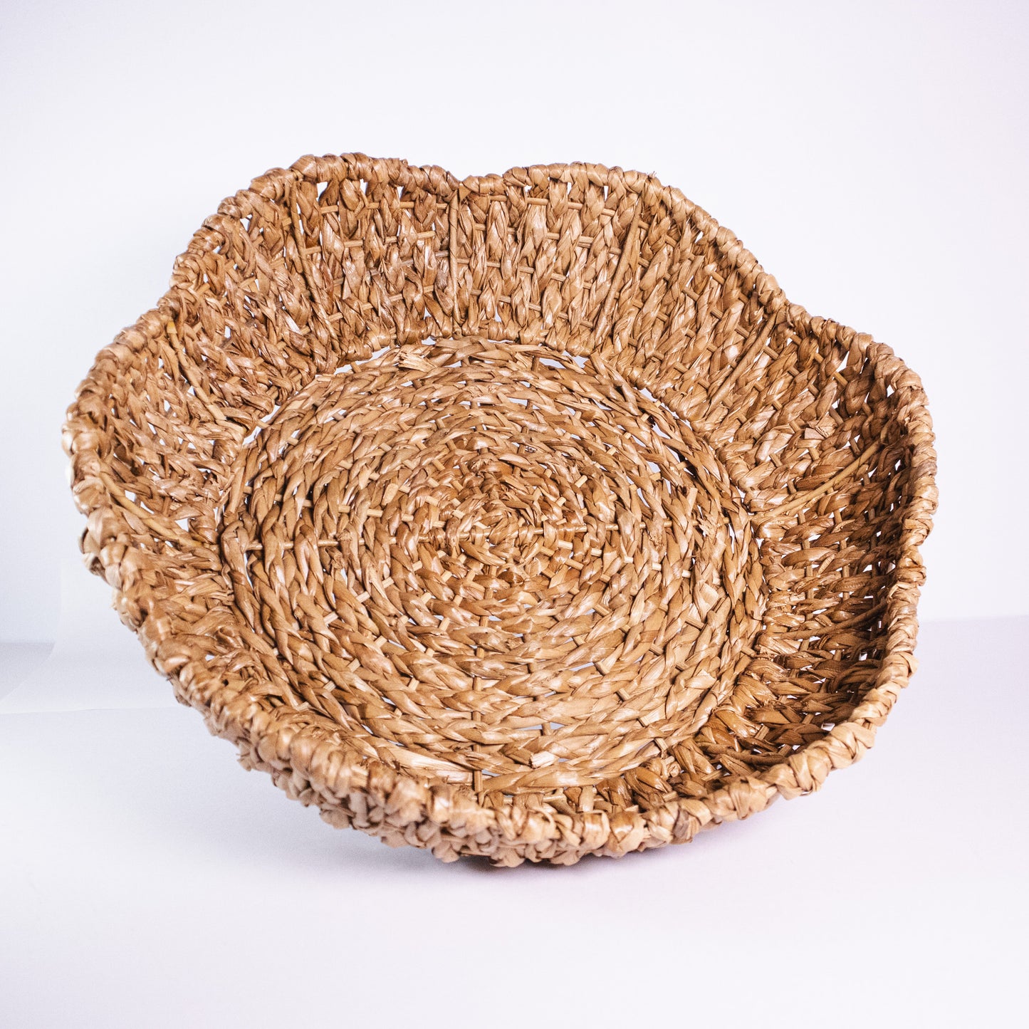 Scalloped Decorative Basket