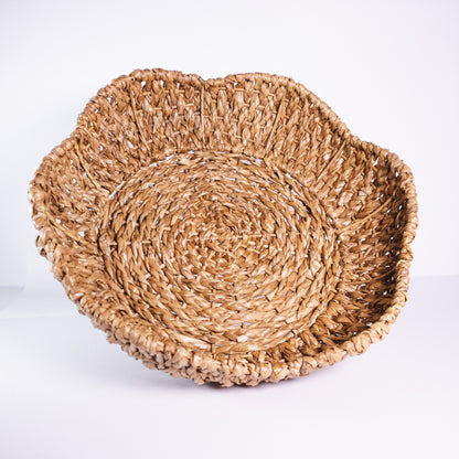 Scalloped Decorative Basket