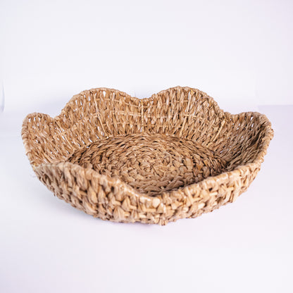 Scalloped Decorative Basket