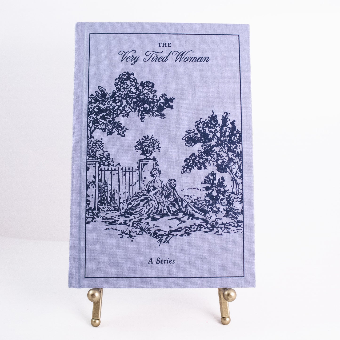 Very Tired Woman Hard Cover Lined Journal