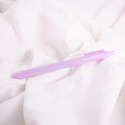 Take A Deep Breath Gel Pen