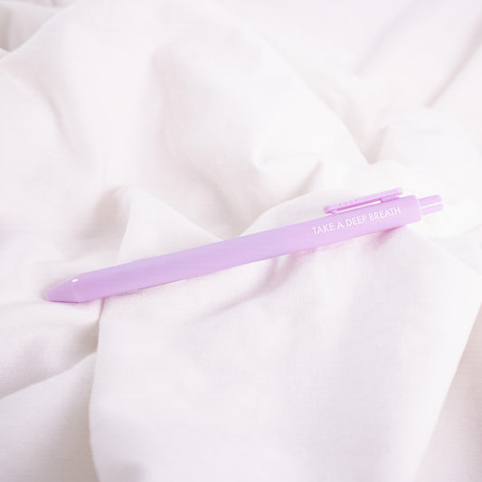 Take A Deep Breath Gel Pen
