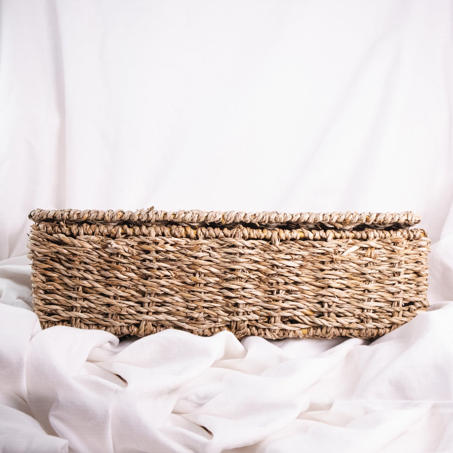Woven Three Section Basket