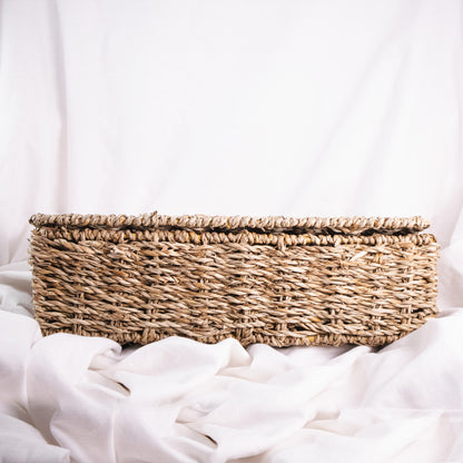 Woven Three Section Basket