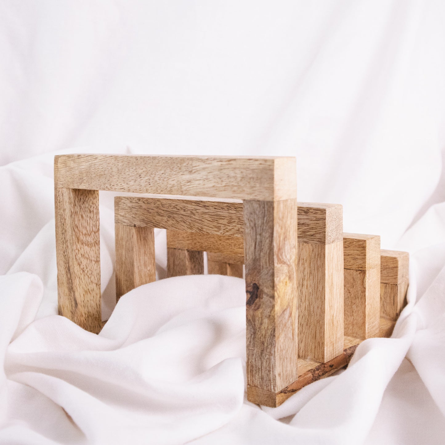 Wooden Plate Stand