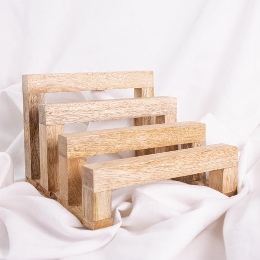 Wooden Plate Stand