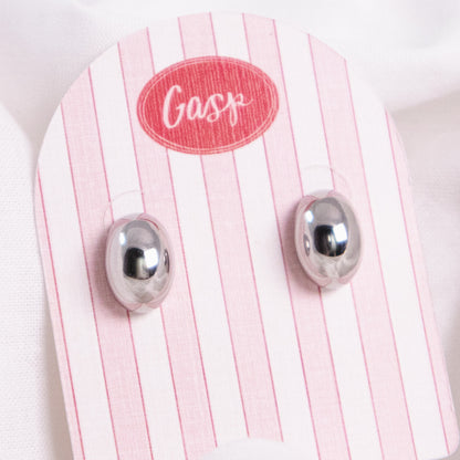 Small Dome Earrings