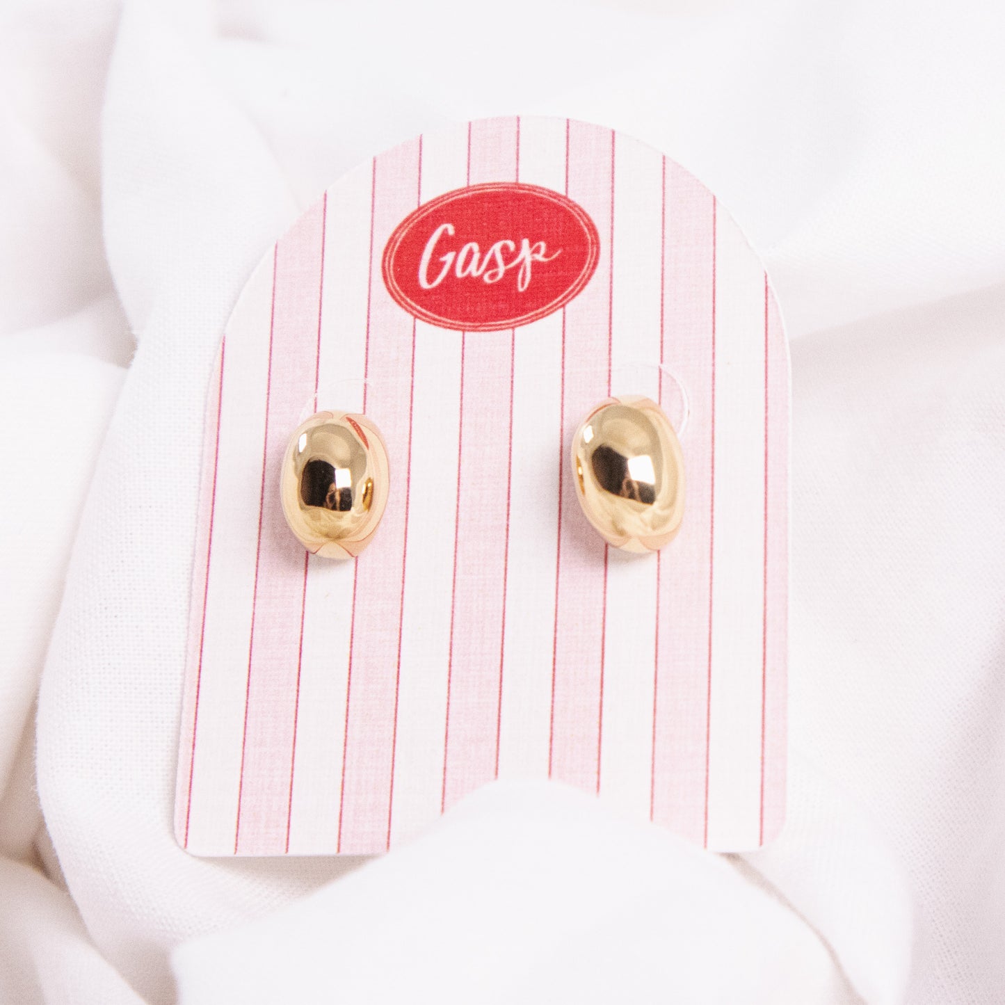 Small Dome Earrings
