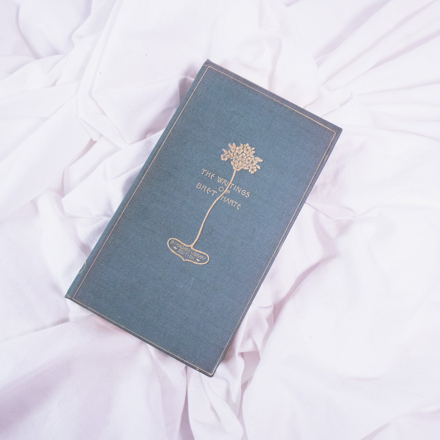 Vintage Floral Canvas Notebook
