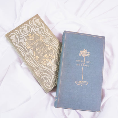 Vintage Floral Canvas Notebook