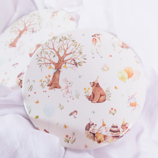Forest Party Ceramic Coster