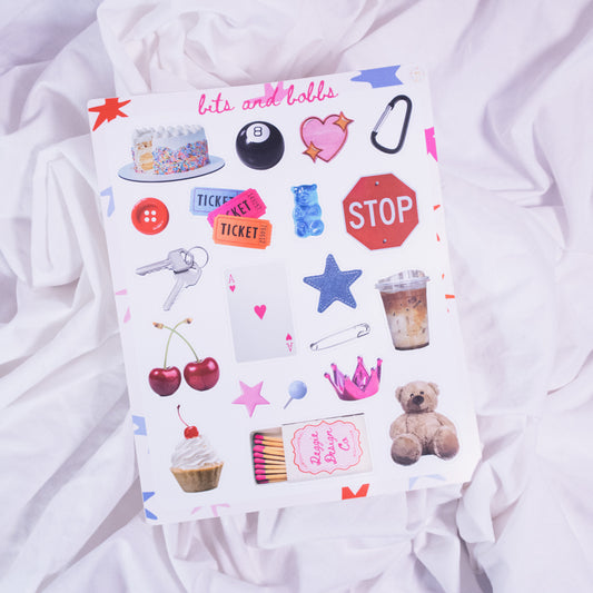 Bits And Bobs Jumbo Sticker Sheet
