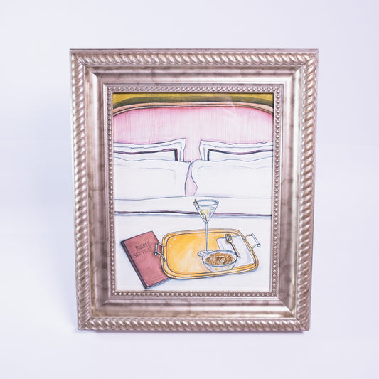 Antique Silver 8x10 Picture Frame