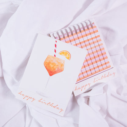 Happy Birthday Spritz Matchbook