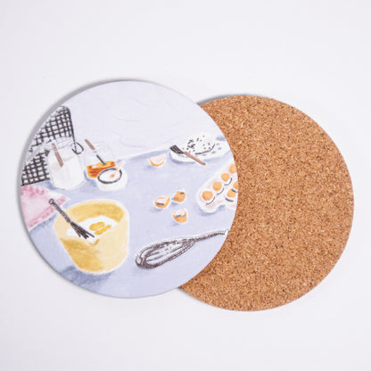 Baking Cork Coaster