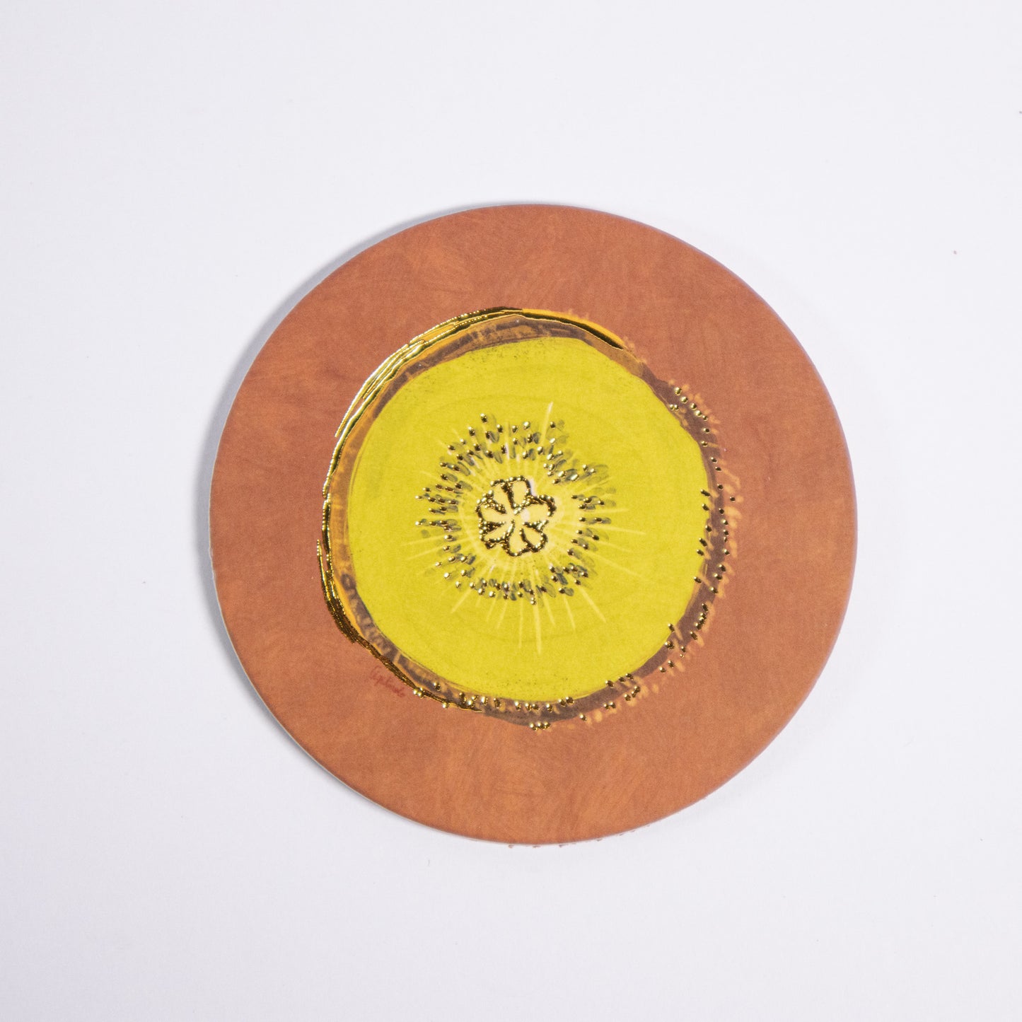 Kiwi Cork Coaster