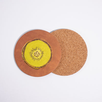 Kiwi Cork Coaster