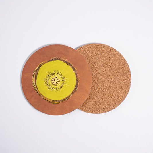 Kiwi Cork Coaster