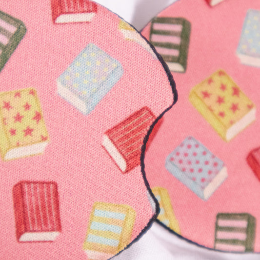 Books Car Coaster Set