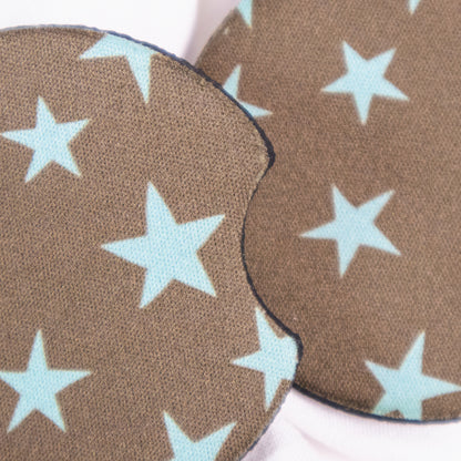 Blue Stars Car Coaster Set