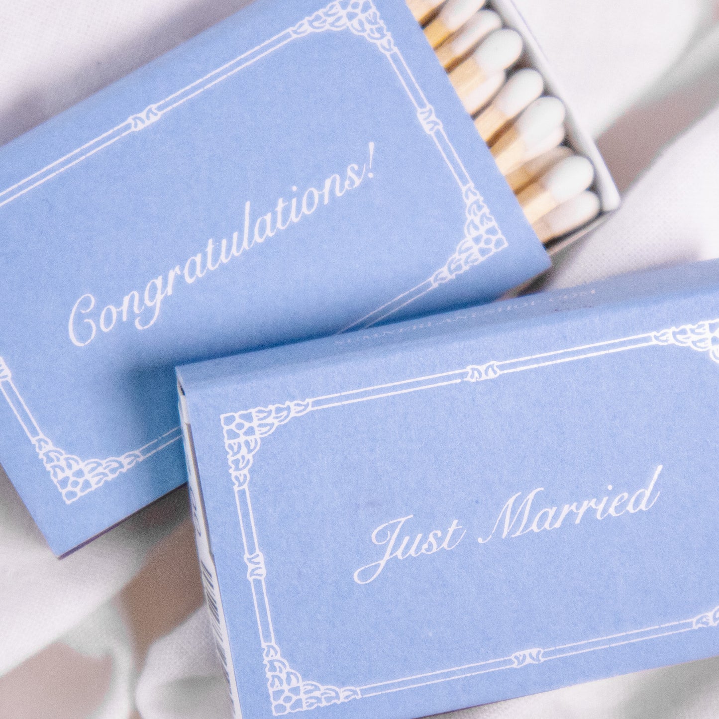 Just Married Matchbox