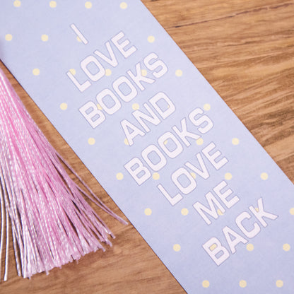 I Love Books Bookmark