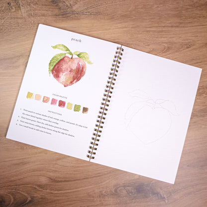 Fruit Watercolor Workbook