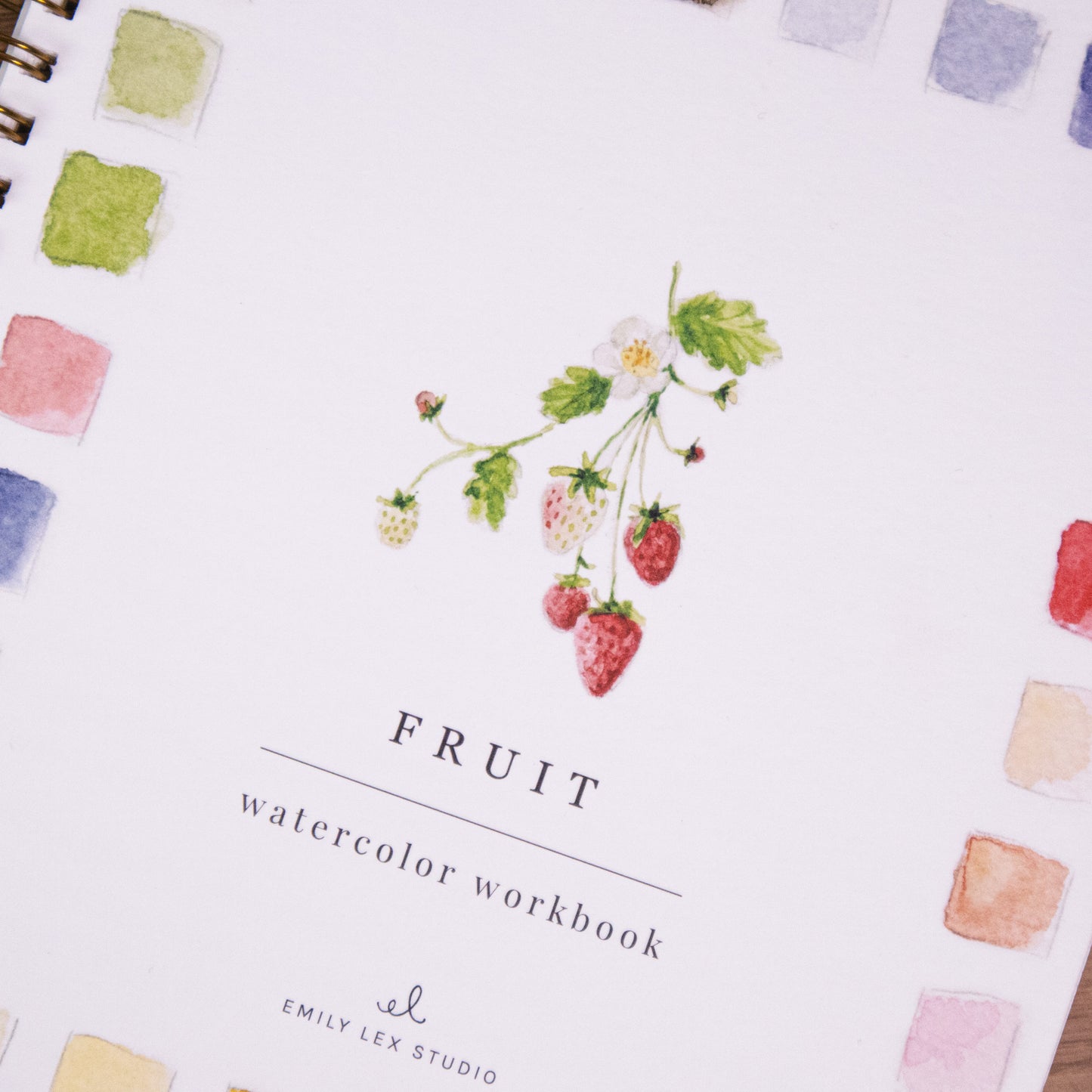 Fruit Watercolor Workbook