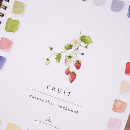 Fruit Watercolor Workbook