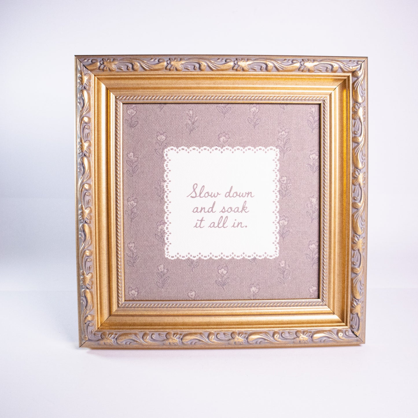 Slow Down Framed Wall Art