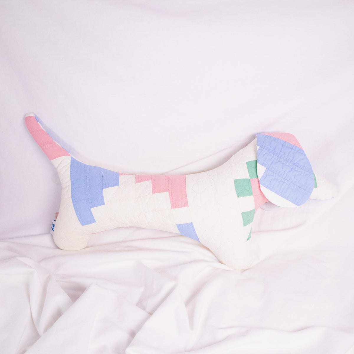 Quilted Dachshund Pillow