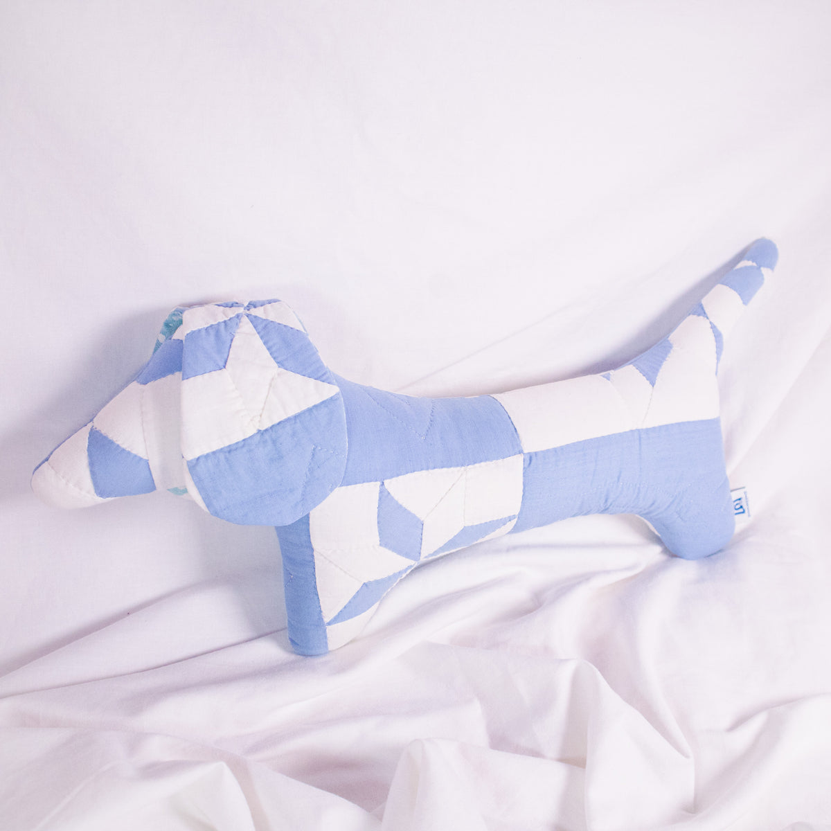 Quilted Dachshund Pillow