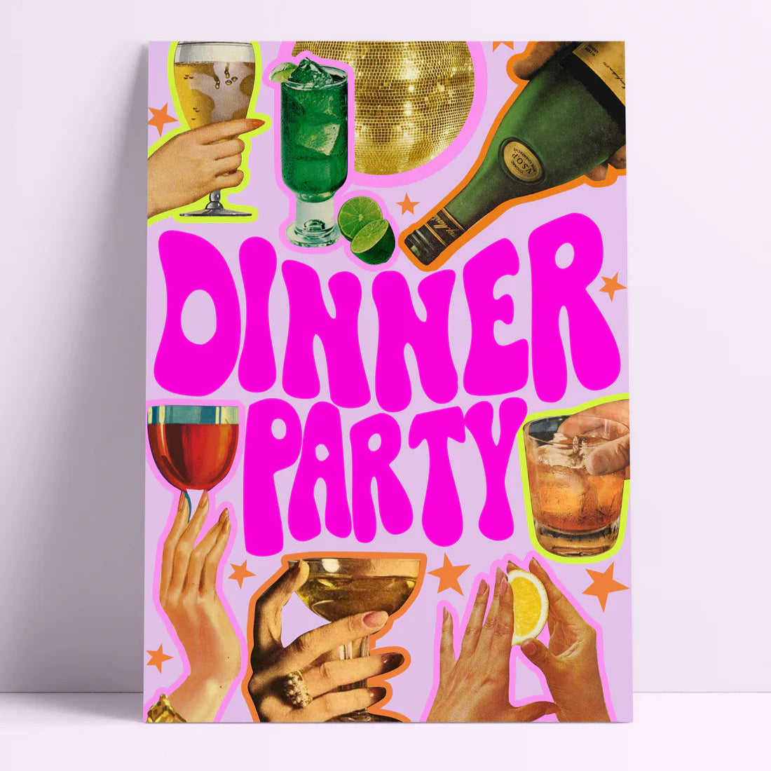 Dinner Party Wall Art Print