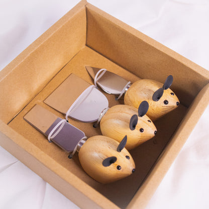 Mouse Cheese Knives