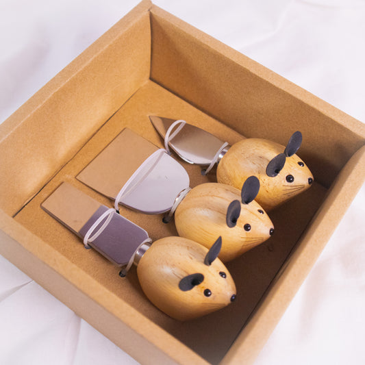 Mouse Cheese Knives