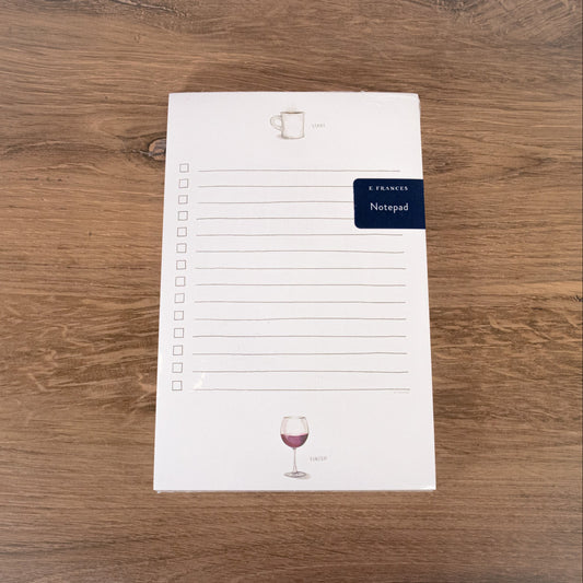 Start To Finish Notepad