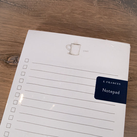 Start To Finish Notepad