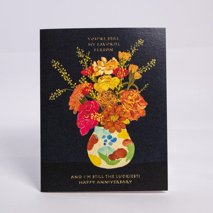 Favorite Person Anniversary Greeting Card