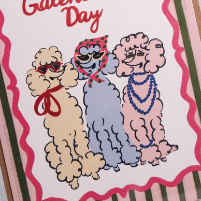Yappy Galentine's Greeting Card