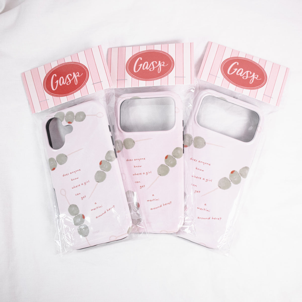 Girls Want Martinis iPhone Case