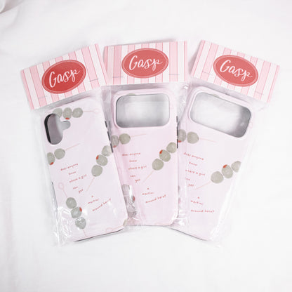 Girls Want Martinis iPhone Case