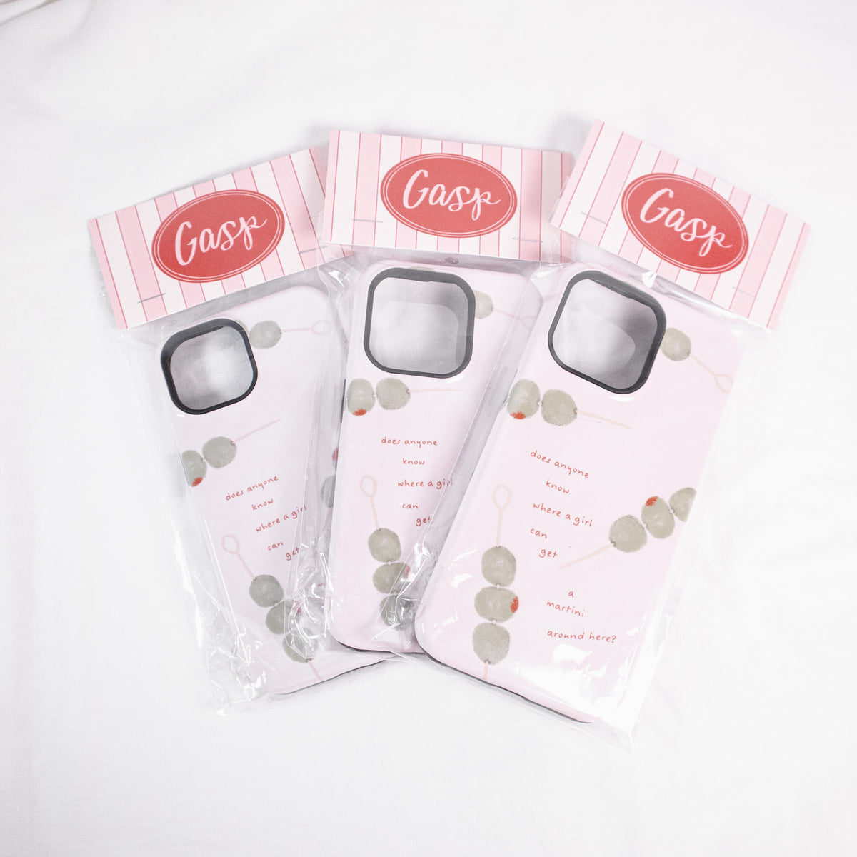 Girls Want Martinis iPhone Case