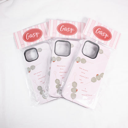 Girls Want Martinis iPhone Case