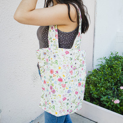 Floral Tote Bag