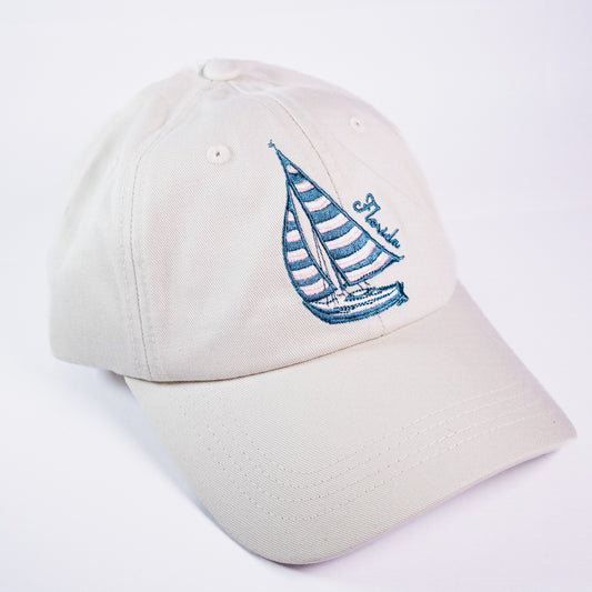 Florida Sailboat Baseball Cap