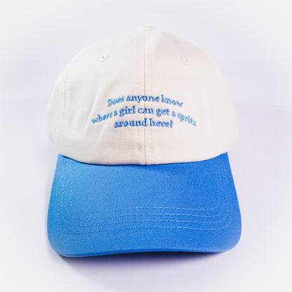 Spritz Girl Baseball Cap