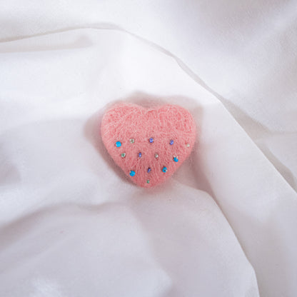 Beaded Heart Magnet