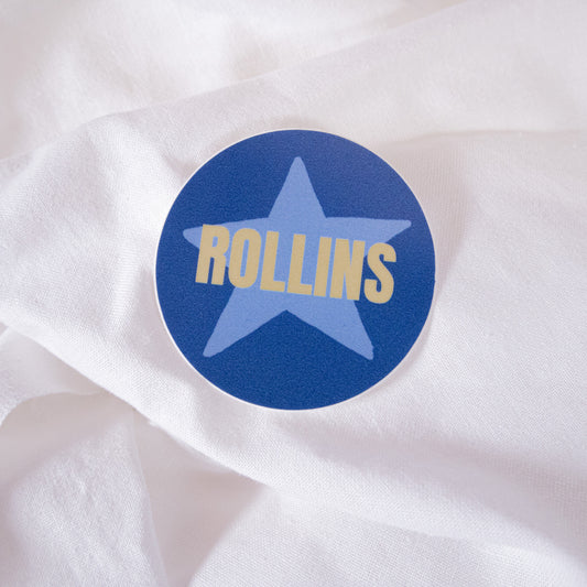 Rollins Star Sticker