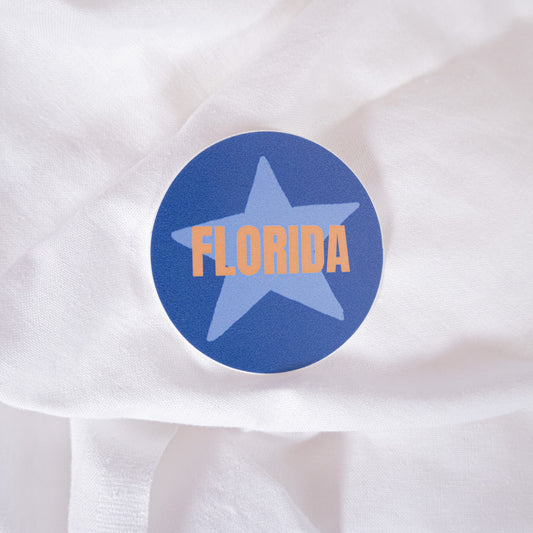 Florida Star Sticker
